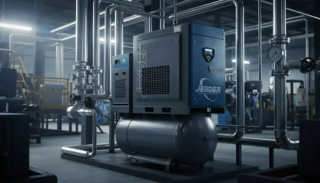 que es un compresor de tornillo